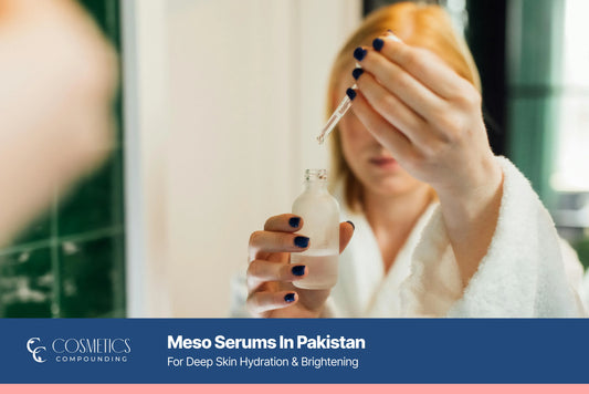 Top meso serums in Pakistan for skin brightening, hydration, and hair regrowth using mesotherapy treatments