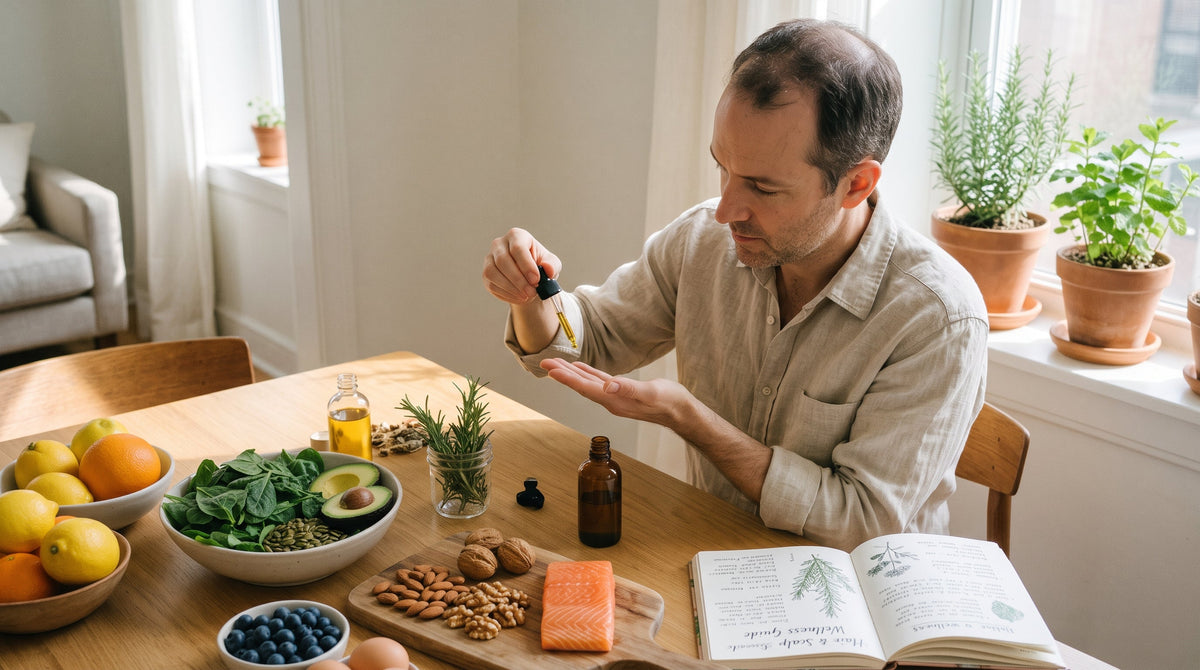 Hair Growth Nutrition and Lifestyle