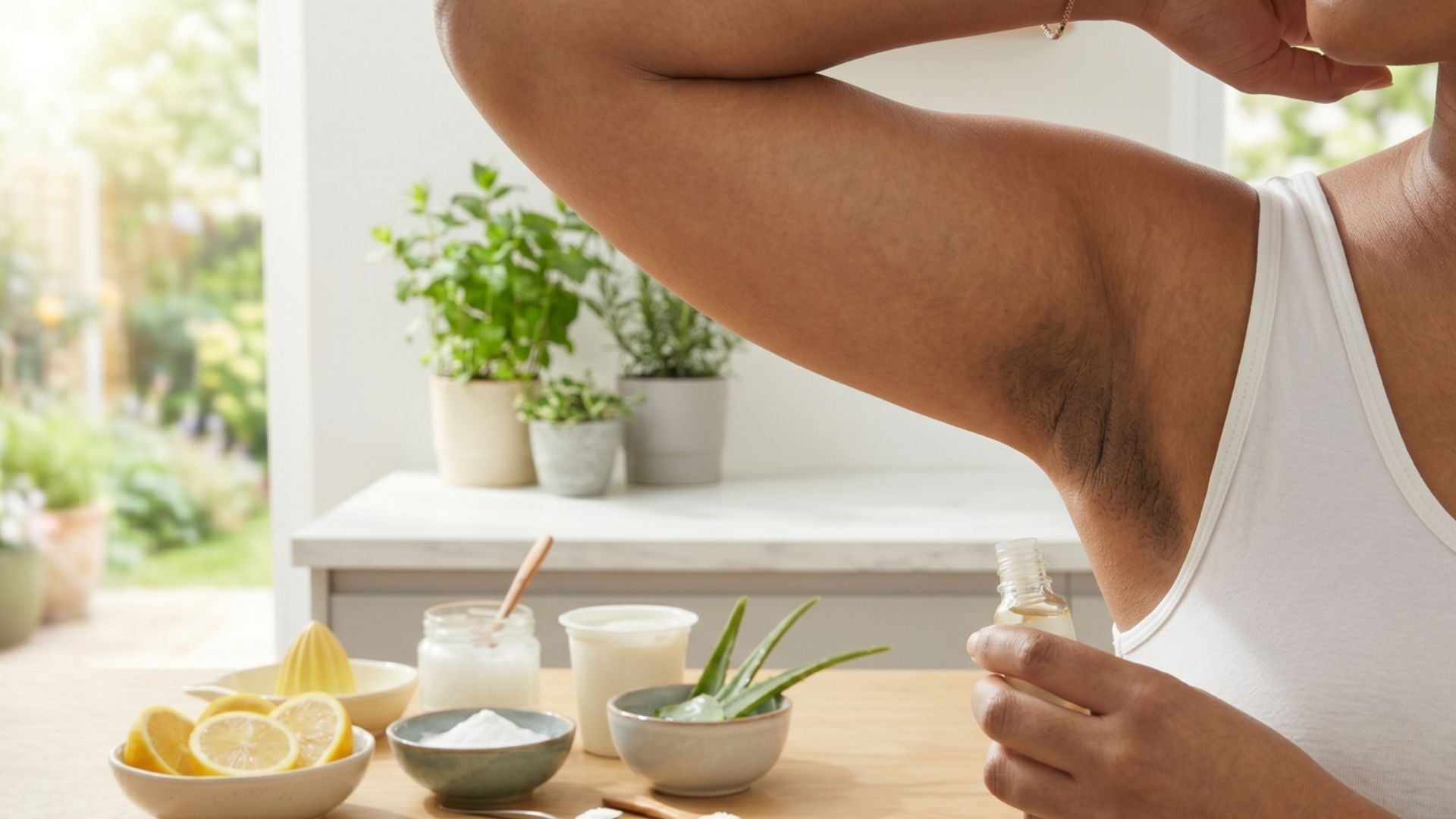 At-Home Methods to Lighten Dark Underarms