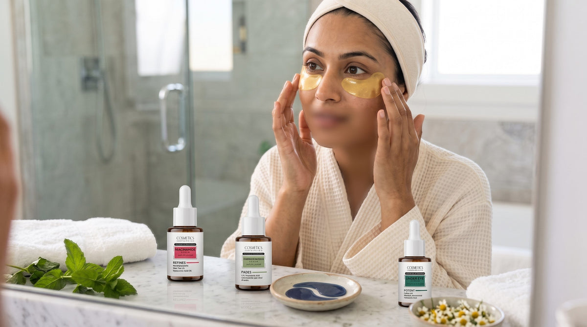 Topical Treatments and Eye Patches for Dark Circles