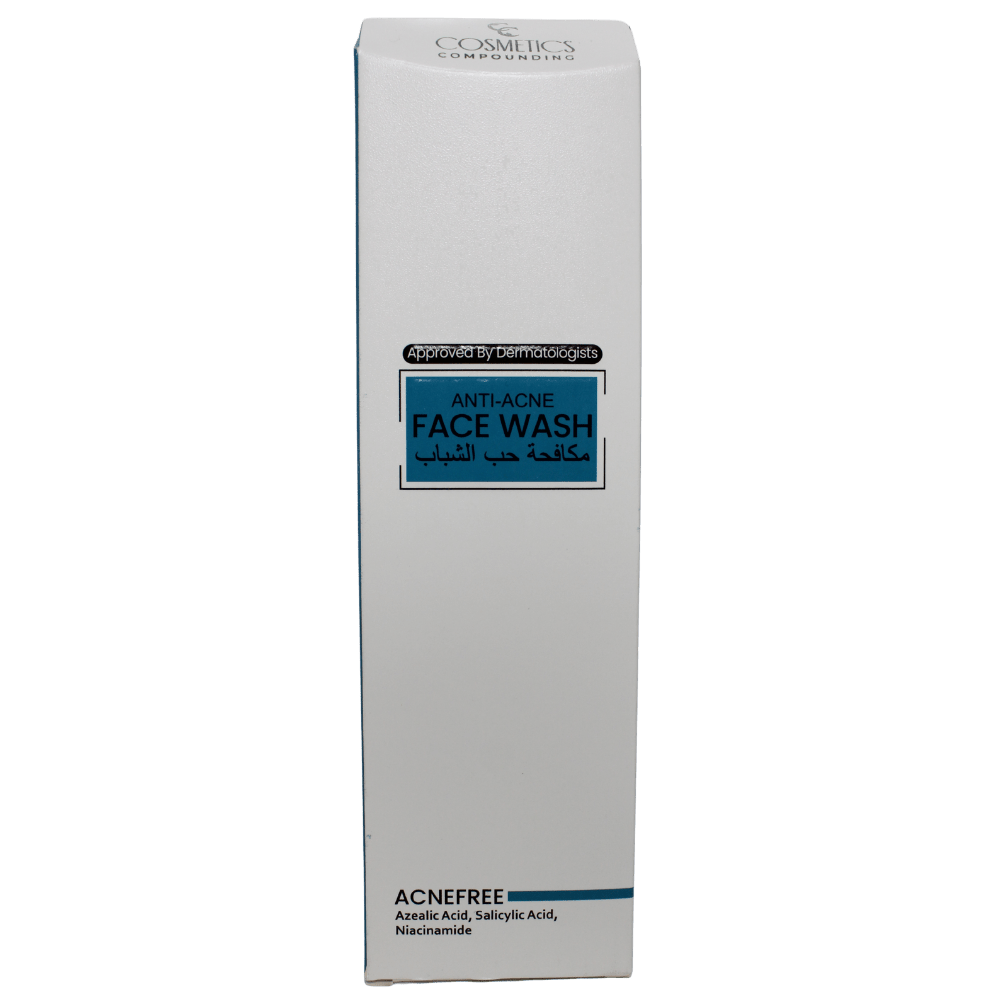 CC Anti Acne Face Wash - Cosmetics Compounding