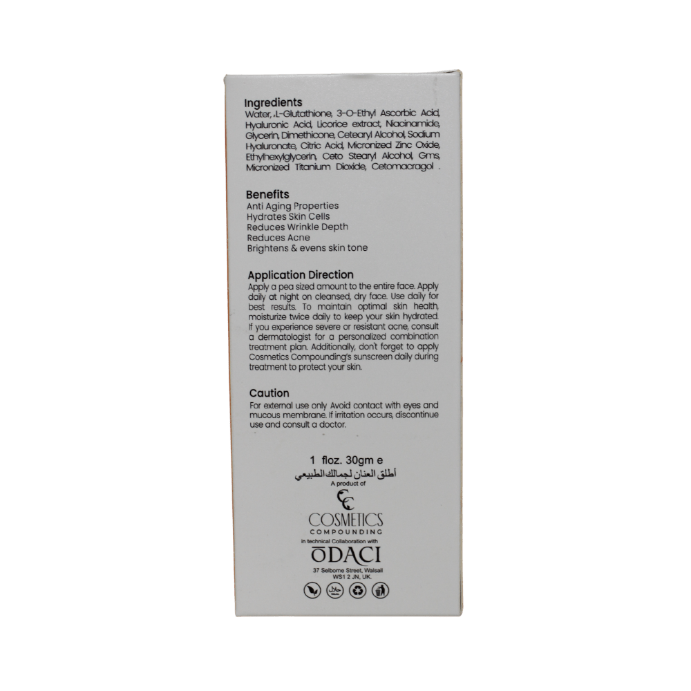 CC Vitamin C Cream - Cosmetics Compounding