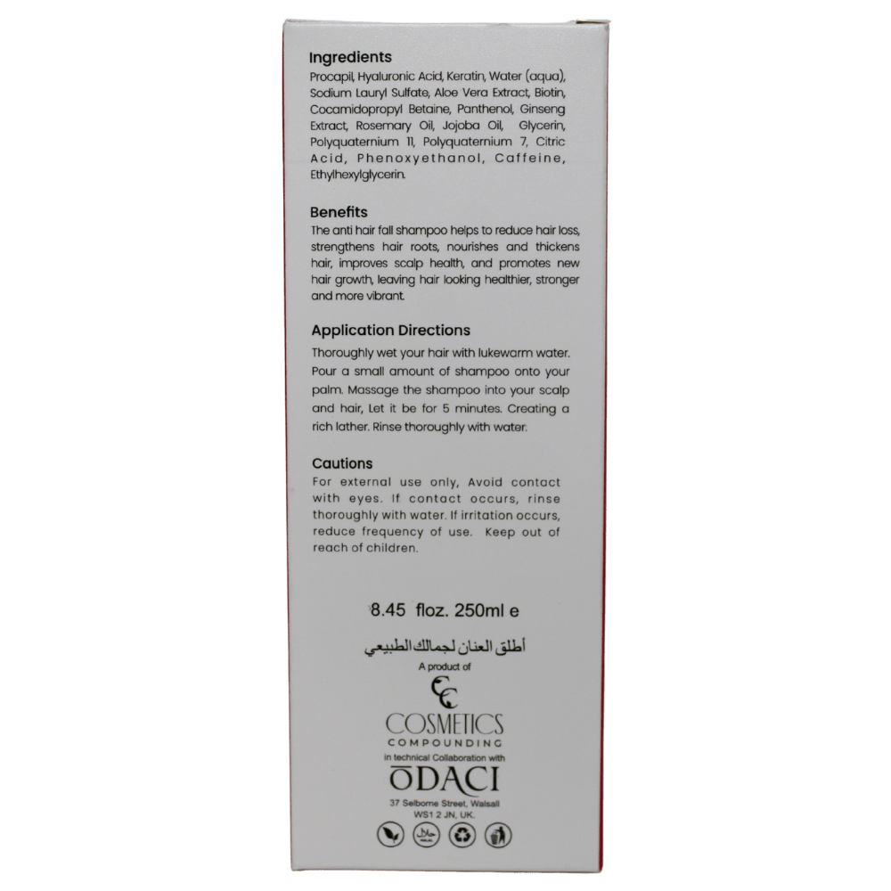 Anti Hair Fall Shampoo + Conditioner - Cosmetics Compounding