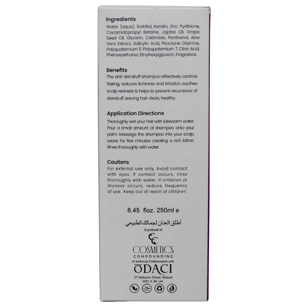 Anti Dandruff Shampoo + Conditioner - Cosmetics Compounding