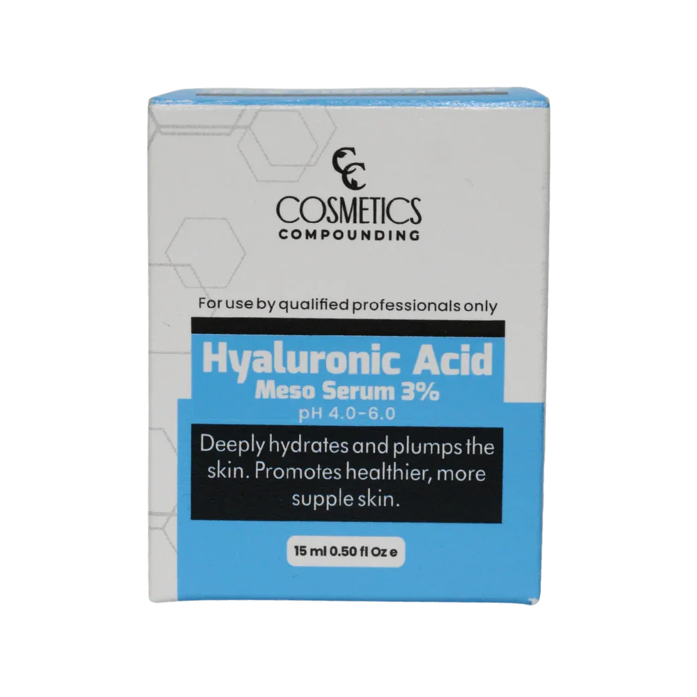 Hyaluronic Acid Meso Serum - Cosmetics Compounding