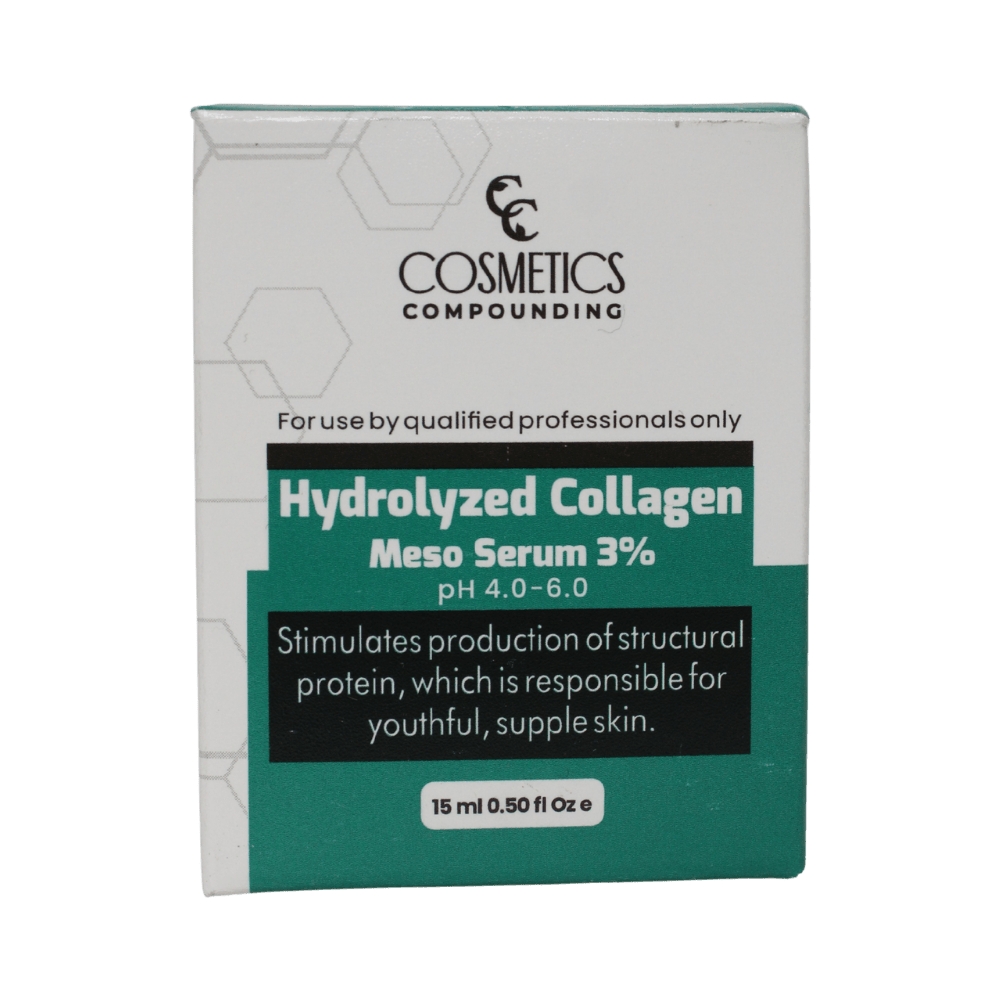 Hydrolyzed Collagen Meso Serum 3% - Cosmetics Compounding