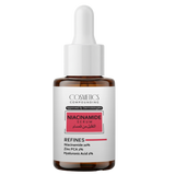 Cosmetic dropper bottle with 'Cosmetics Compounding'