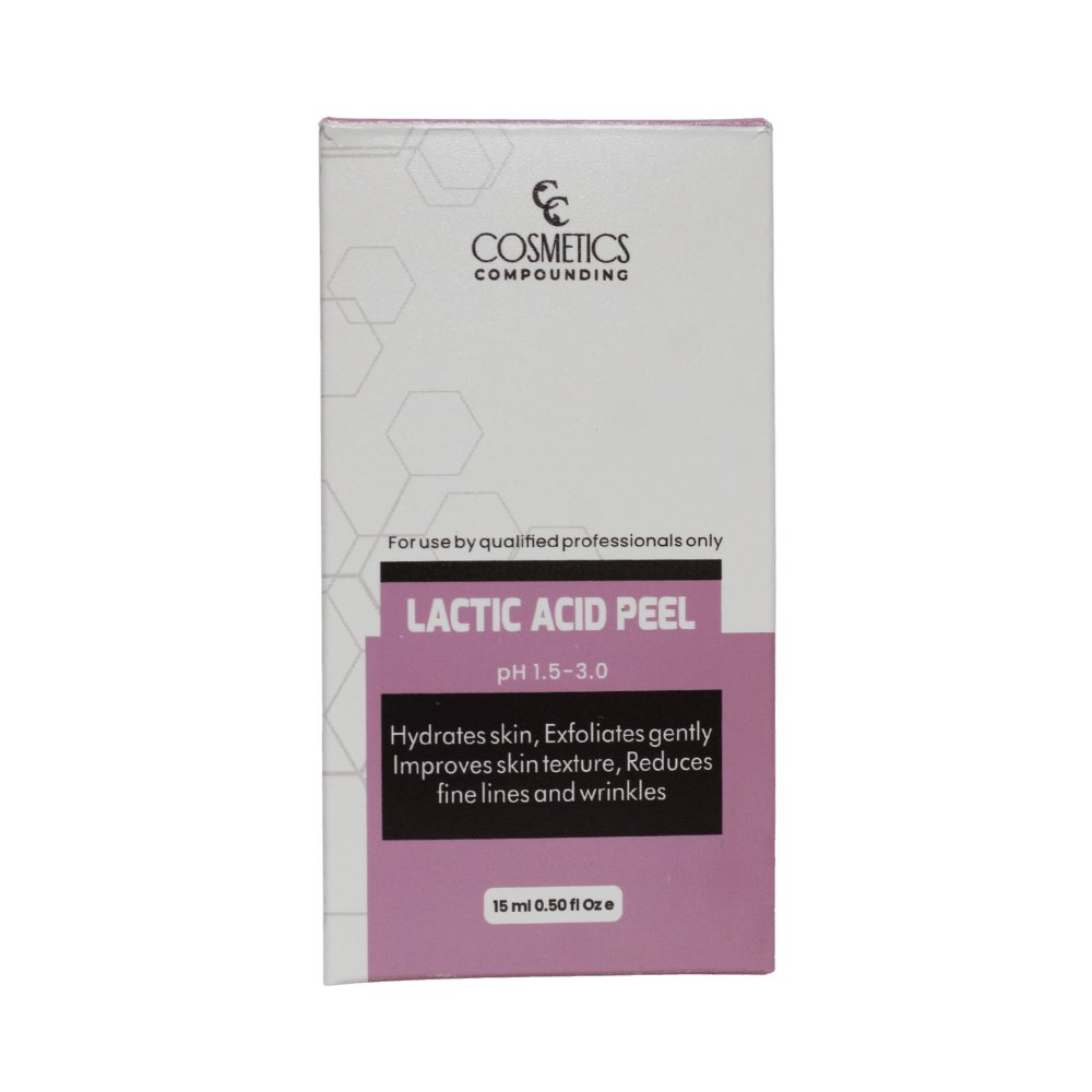 Lactic Acid Peel - Cosmetics Compounding