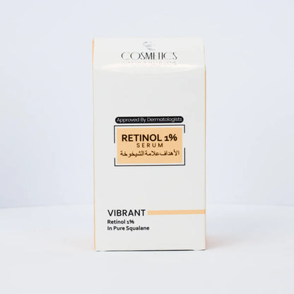 Retinol 1% Serum in Pakistan – Anti-aging face serum with squalane.