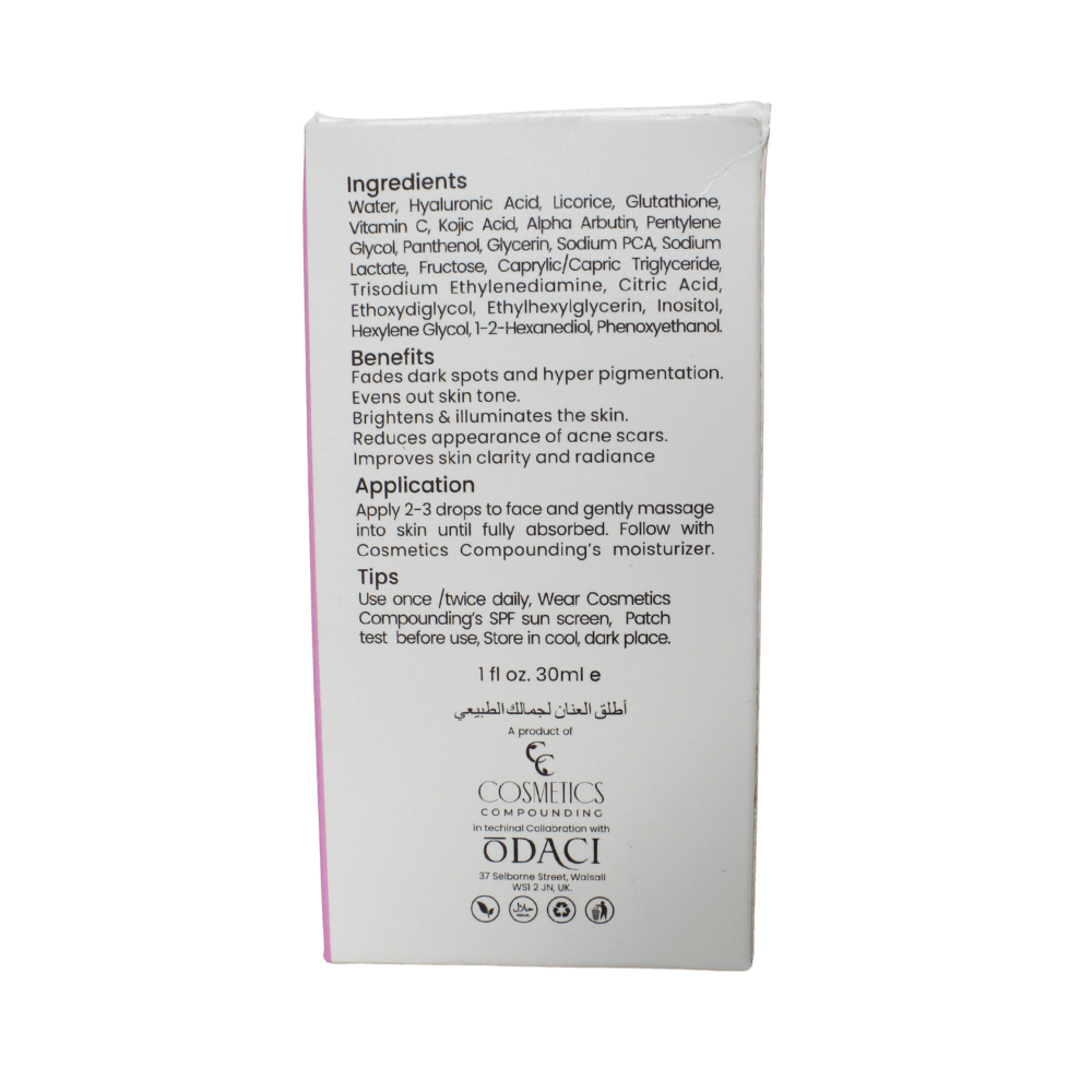 CC Lightening Serum - Cosmetics Compounding
