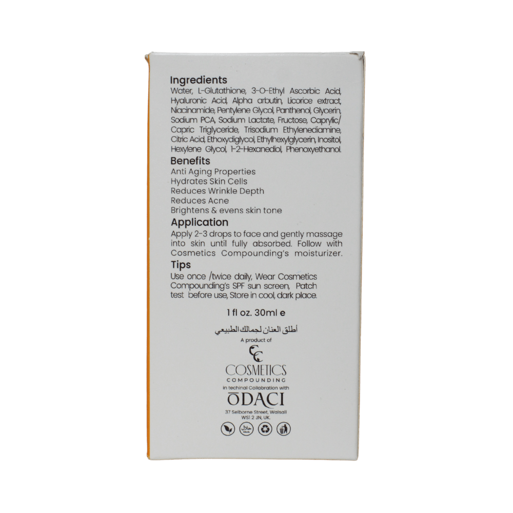 CC Vitamin C Serum - Cosmetics Compounding