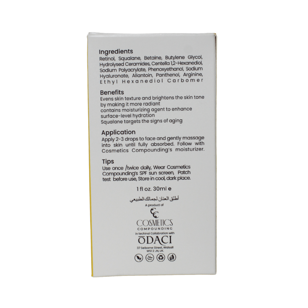 Retinol 1% Serum - Cosmetics Compounding