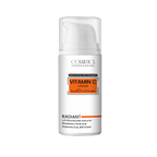 Vitamin C cream bottle with 'Cosmetics Compounding'