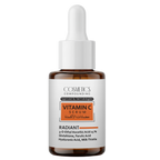 Vitamin C serum bottle with dropper