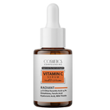 Vitamin C serum bottle with dropper